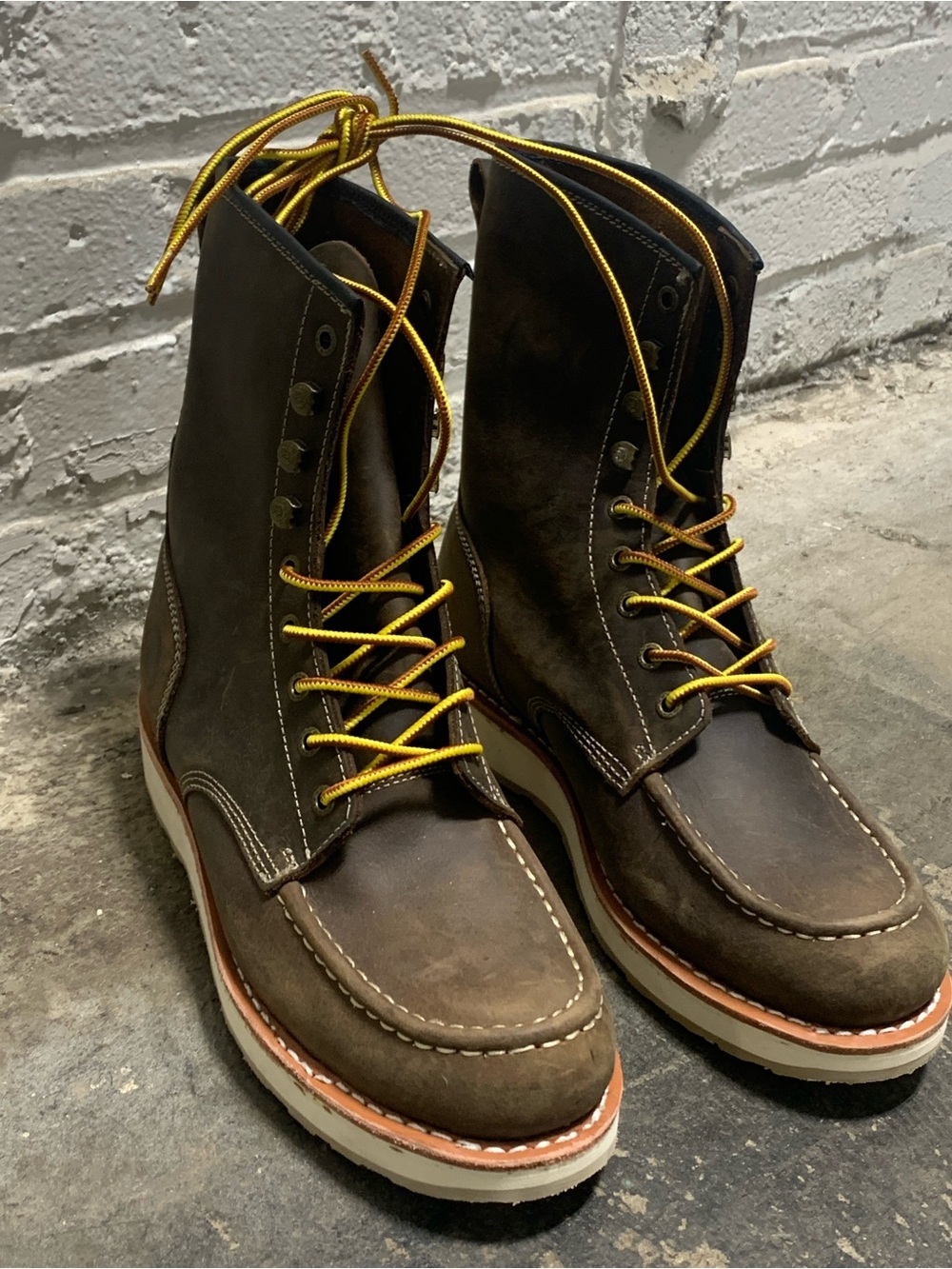 NWOB Rock Rooster Mantua 8” MENS Soft Toe Work Boots - 11.5 MENS - Picture 2 of 16